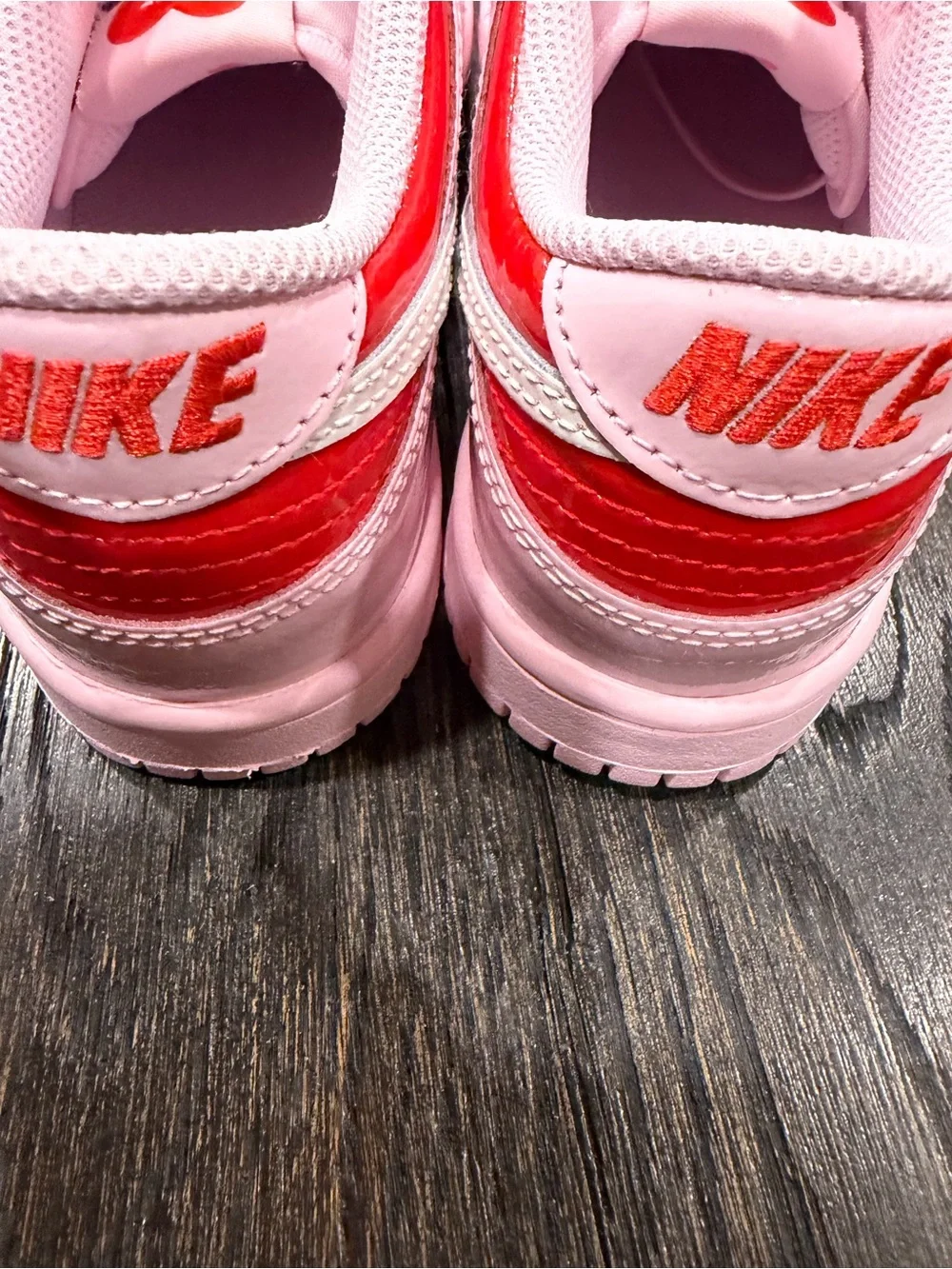 Kid's Nike Dunk Low BP Pink Foam/Summit White size 5.5Y